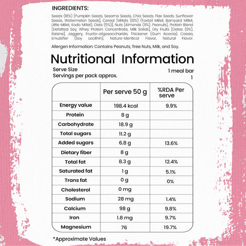 Sabala Millets Millets & Oats Meal Bar