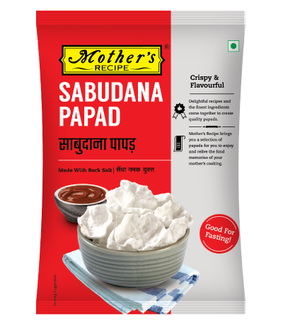 Mothers Recipe Potato & Sabudana With Sendha Namak for Fasting Pack of 9 Each