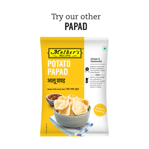 Mothers Recipe Pune Sabudana Papad