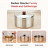 Vinod Stainless Steel Hot Pot 1000 ml with Insulated Body Highest Grade Stainless Steel Mirror Finish Rust Free and Dishwasher Safe