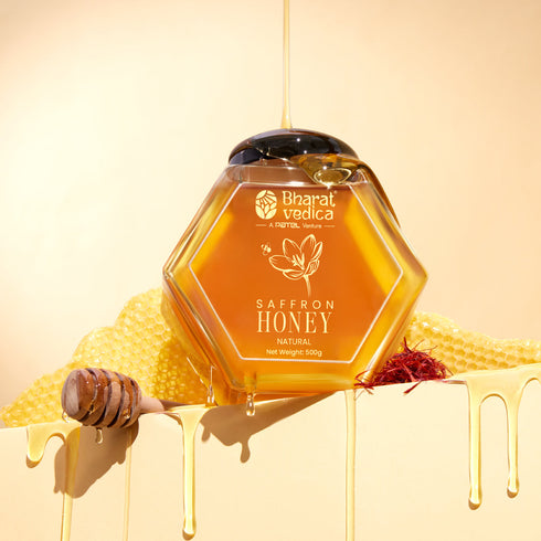 Bharat Vedica Saffron Honey Kesar Honey Kesar Shehad