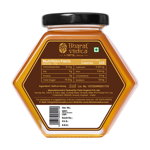 Bharat Vedica Saffron Honey Kesar Honey Kesar Shehad