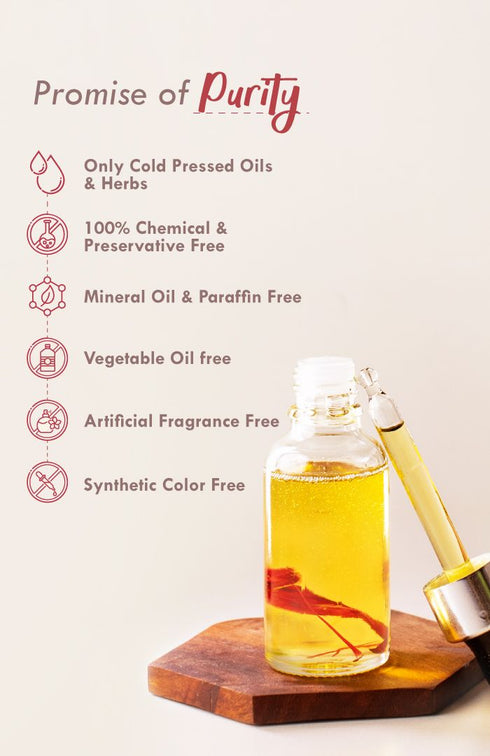 Nat Habit Pure Saffron Tuberose Mukhalaya 30ml