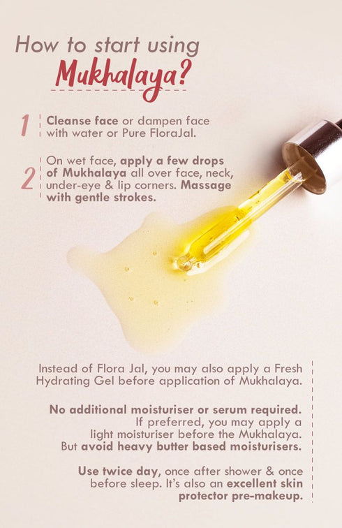 Nat Habit Pure Saffron Tuberose Mukhalaya 30ml