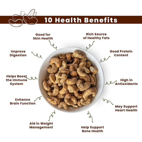 Fabeato Salt & Pepper Cashews