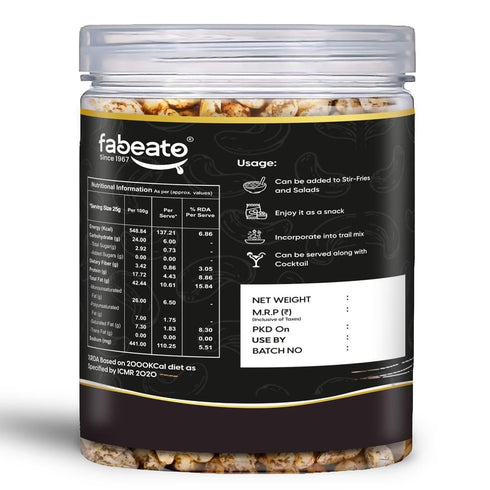 Fabeato Salt & Pepper Cashews
