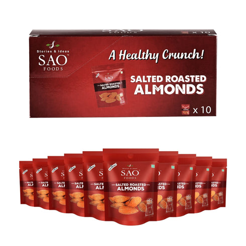SAO Foods Salted Roasted Almonds