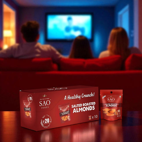 SAO Foods Salted Roasted Almonds
