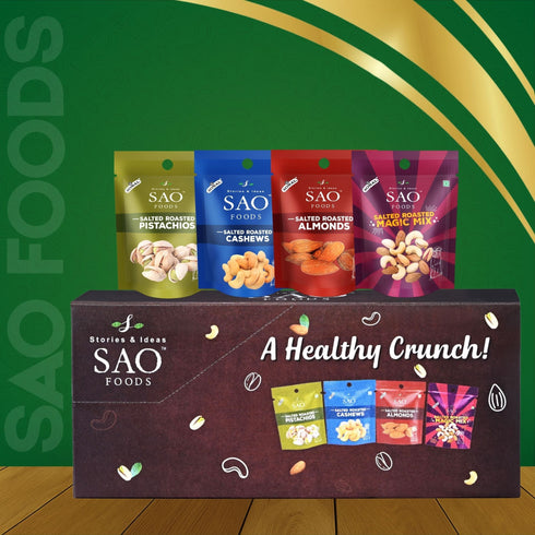 SAO Foods Salted Roasted Assorted Dry Fruits