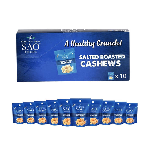 SAO Foods Salted Roasted Cashews