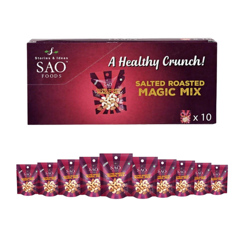 SAO Foods Salted Roasted Mixed Nuts