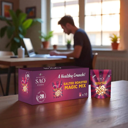 SAO Foods Salted Roasted Mixed Nuts