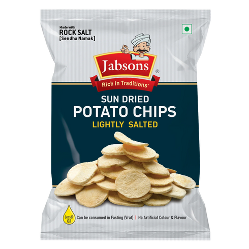 Jabsons Foods Salted Sundried Potato Chips