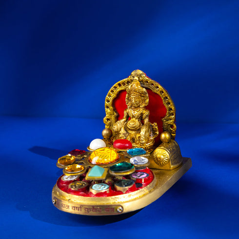 Samskara Home Dhanvarsha Kuber Yantra Chowki