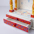 Samskara Home Hand-Painted Traditional Wooden Finish Mandir