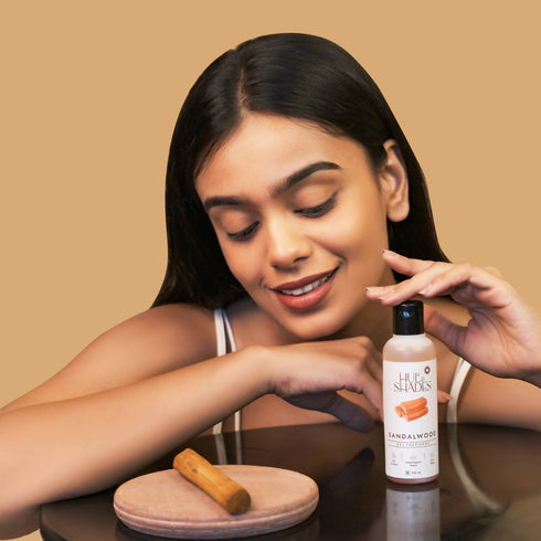 Hue And Shades Organic Sandalwood Gel Facewash