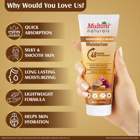 Multani Naturals Sandalwood & Kesar Moisturizer