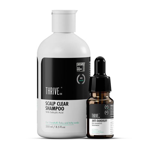 Thriveco in Anti dandruff kit Scalp Clear Shampoo Anti Dandruff Serum