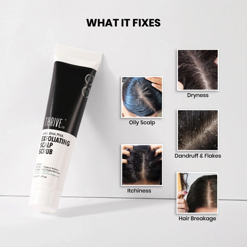Thriveco Exfoliating scalp scrub