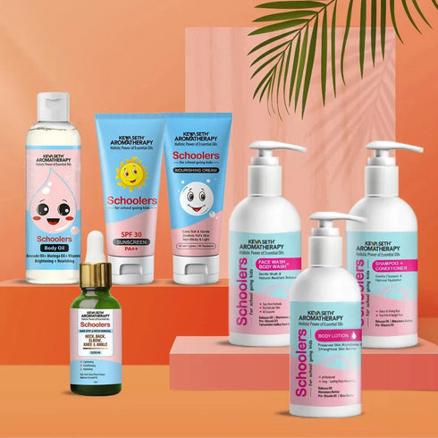 Keya Seth Aromatherapy Complete Schoolers Range for Schooling Going Kids