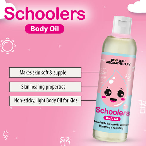 Keya Seth Aromatherapy Schoolers Body Oil Ultra-Light Brightening & Nourishing Massage Oil