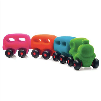 Rubbabu Magnetic Wholedout Choo Choo Train & Coaches