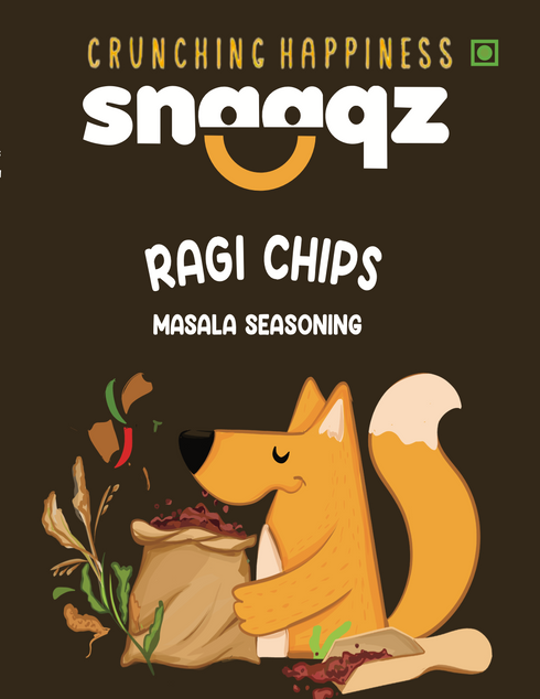 SNAAQZ Ragi Masala Chips