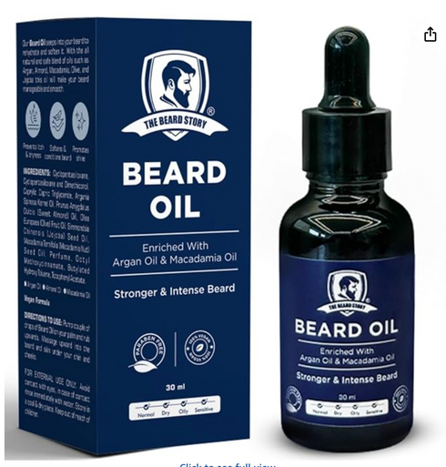 The Skin Story Beard Growth Oil