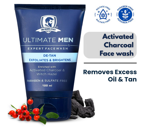 The Skin Story Activated Charcoal Face Wash Anti Pollution & De-tan 100g