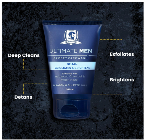 The Skin Story Activated Charcoal Face Wash Anti Pollution & De-tan 100g