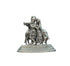 Pure Silver Antique Radha Krishna Idol Without Frame 16G By Mahita Collections