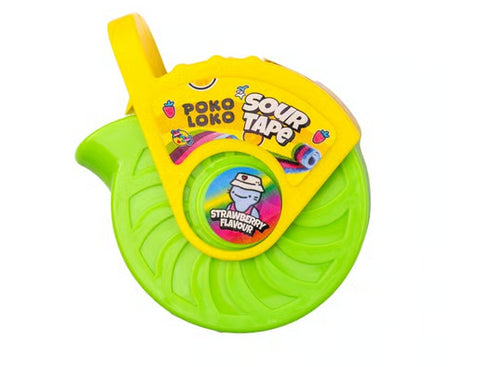 Poko Loko Strawberry Sour Tape Candy
