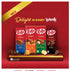 Nestle KitKat Delights Hazelnut Wafer Chocolate 120g
