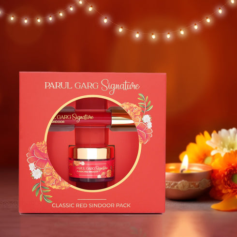 Parul Garg Beauty Signature Sindoor Pack: Liquid & Powder (KumKum)