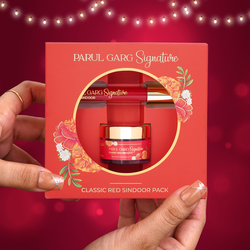 Parul Garg Beauty Signature Sindoor Pack: Liquid & Powder (KumKum)