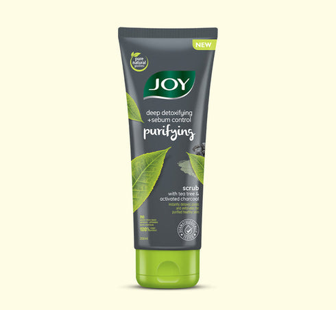 Joy Deep Detox + Sebum Control, Charcoal Purifying Scrub