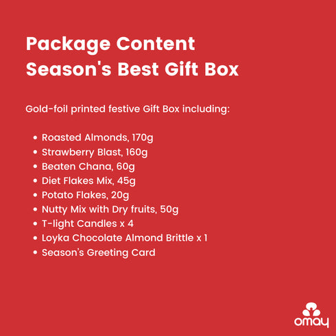 Omay Foods Season's Best New Years Gift Box