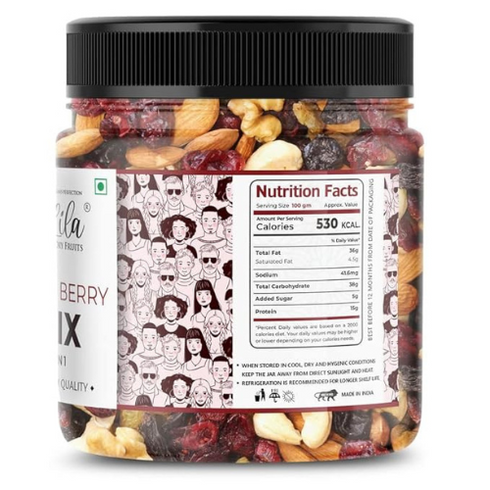 Lila Dry Fruits Seed Berry Mix