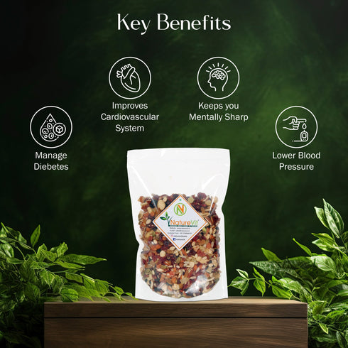 NatureVit Mixed Dry Fruits| Nuts| Seeds & Berries 20+ Varieties