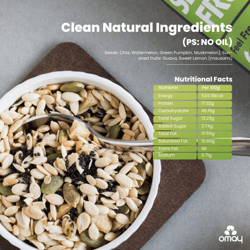 Omay Foods Seeds & Fruits Mix
