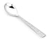 Vinod Stainless Steel Aero Hammered Dessert Spoon Dinner Spoon Set of 12 Heavy Gauge Stainless Steel Mirror Finish Rust Free Durable and Dishwasher Safe