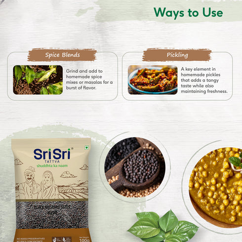 sri sri tattva black mustard seeds