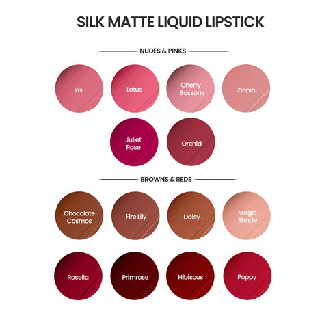Parul Garg Beauty Lotus 17: Silk Matte Liquid Lipstick