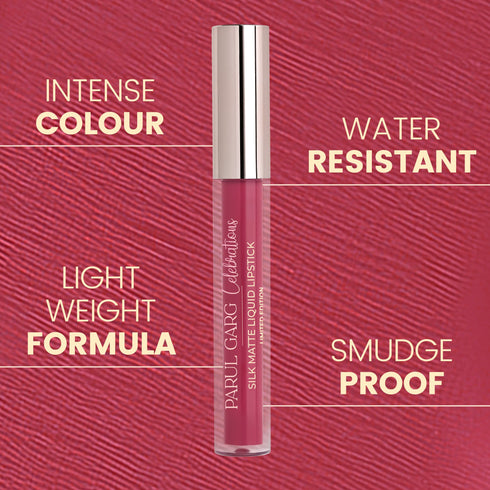 Parul Garg Beauty Birthday Girl 02: Limited Edition Silk Matte Liquid Lipstick