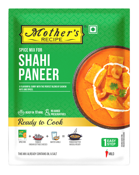 Mothers Recipe Shahi Paneer Mix 50 GM Pack of 10