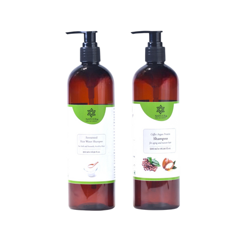 Natuur Natuur's Best Shampoo Fermented Rice Water, Coffee & Argan