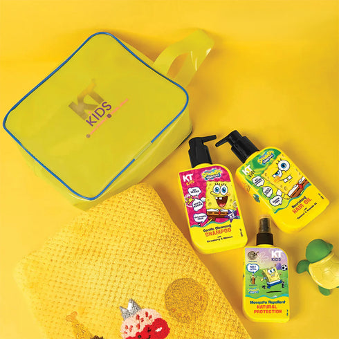 Kt Kids Personal Care Kit For Girls 3 Years Shampoo Hair Oil Mosquito Repellent