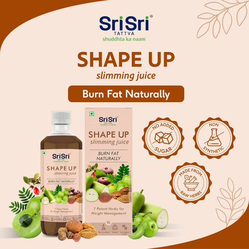 Sri sri tattva shape up slimming juice