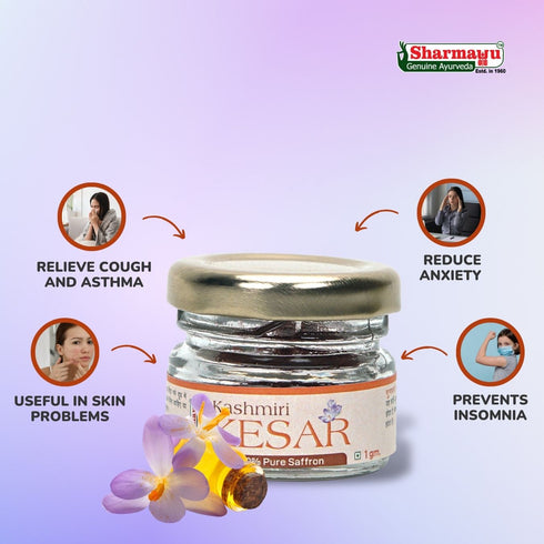 Sharmayu Ayurveda Kashmiri Kesar Saffron