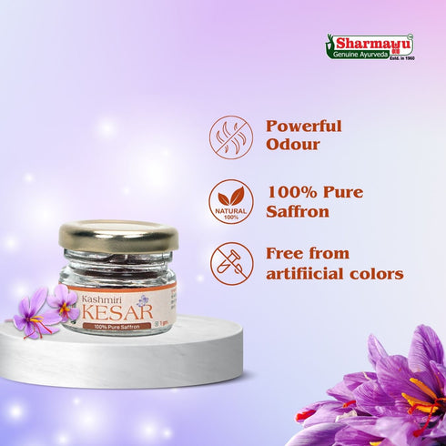 Sharmayu Ayurveda Kashmiri Kesar Saffron